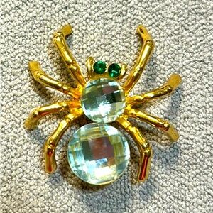 Spider brooch